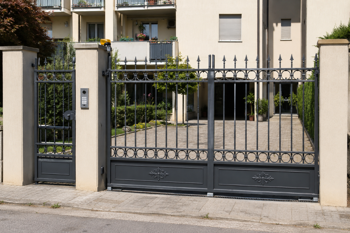 Cancelli in ferro a Prato realizzazioni su misura per ingressi e proprietà